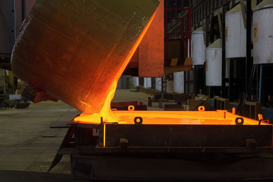 Molten glass manufacturing process